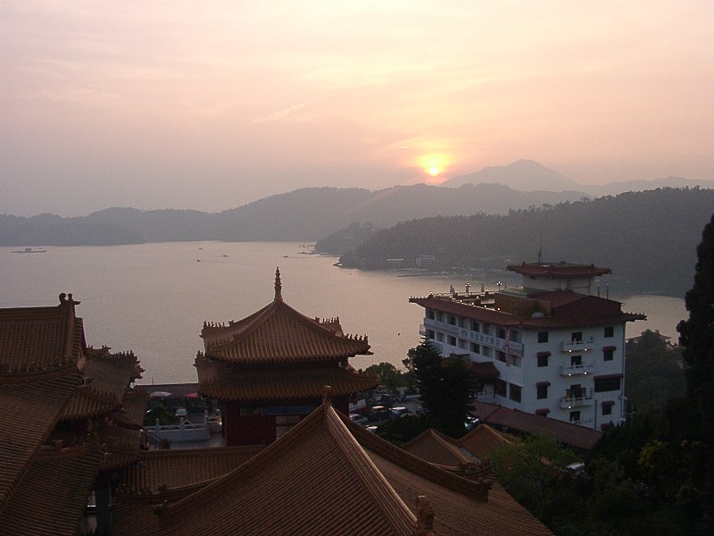 File:View of Sun Moon Lake from Wen Wu Temple.jpg