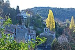 Vista da Igreja dos Escragnolles desde a Rota Napoléon.JPG