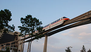 October 1, 1971: Walt Disney World opens near Orlando, Florida WDW Monorail.jpg