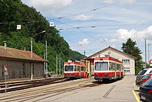 La stazione di Waldenburg