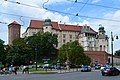 Wawel Castle Rear View A