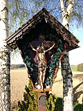 Miniatuur voor Bestand:Wegkreuz östlich der Wieskirche (Freising) 1.jpg