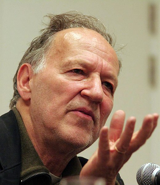 Herzog at a press conference in Brussels, 2007