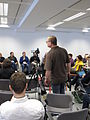 cluboffice Berlin presentation of Wikimedia Foundation Board of Trustees, Ralf Roletschek filming