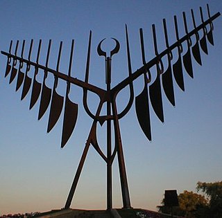 <i>Spirit Catcher</i> Sculpture in Barrie, Ontario