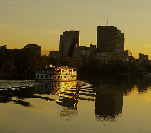 Red River in Winnipeg, Manitoba