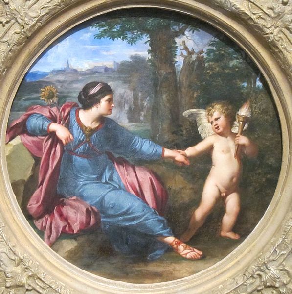File:'Clytie and Cupid' by a follower of Annibale Carracci, Cincinnati.JPG