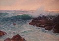Hawaiian Seascape, peinture à l'huile sur toile, sans date, Hawaii State Art Museum