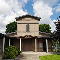 The church of Notre-Dame-de-l'Assomption of Rungis