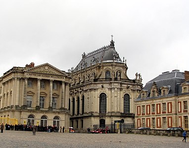 The Royal Chapel, the tallest building of the Palace