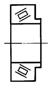 Условное изображение подшипников