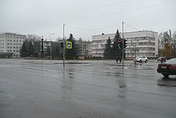 Перекресток улицы Карла Маркса и проезда Бойцов 4-й Армии