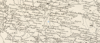 На Большой карте Российской Империи для Наполеона, 1812 г.