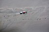 The Northwest: ''Wattwanderung'' (mudflat hiking) at low tide in the North Sea, between Cuxhaven and the small Neuwerk island