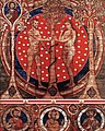 13th-century unknown painters - Wooden ceiling (detail) - WGA19740.jpg
