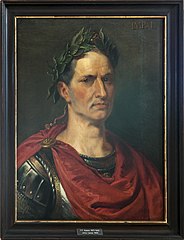 Julius Caesar, 1619, Schloss Caputh. oil on oak wood