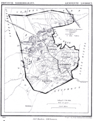 Lieshout - Carte