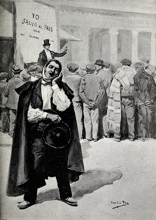 «Escenas madrileñas. Un regenerador del país» (1898).