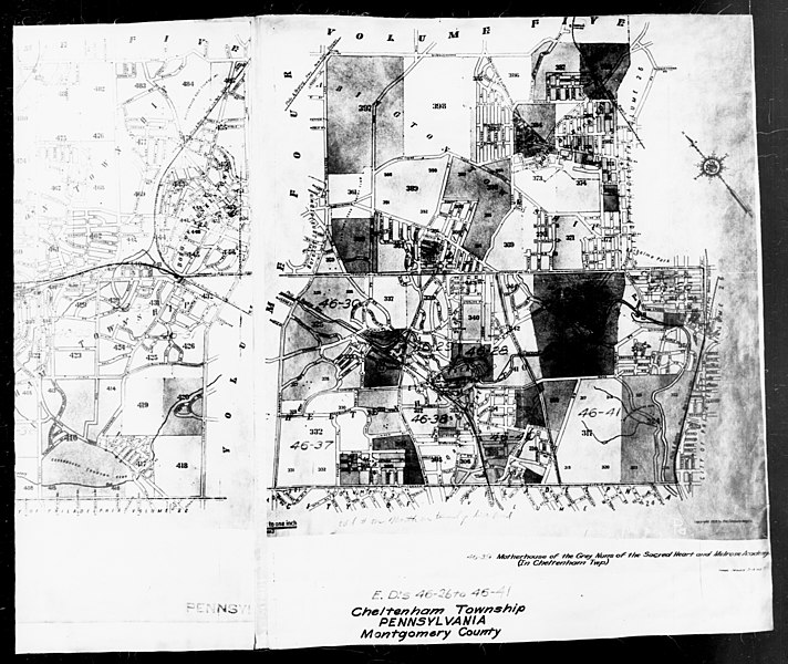 File:1940 Census Enumeration District Maps - Pennsylvania - Montgomery County - Cheltenham - ED 46-26 - ED 46-41 - NARA - 5838012 (page 2).jpg
