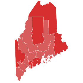 2000 United States Senate election in Maine results map by county.svg