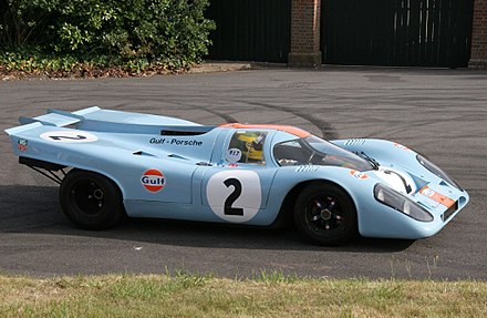 An iconic 1970 Porsche 917 at the 2006 Goodwood Festival of Speed