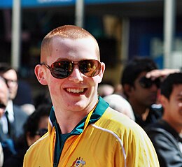 2008 Echipa olimpica australiană Robert Hammond - Sarah Ewart.jpg