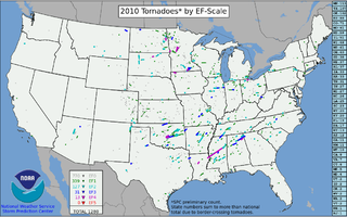 <span class="mw-page-title-main">Tornadoes of 2010</span>