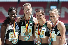 20150726 1226 DM Leichtathletik Frauen 4x100m 0168.jpg