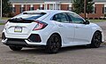 2019 Honda Civic EX hatchback, rear right view