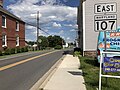 File:2020-06-24 15 48 34 View east along Maryland State Route 107 (Fisher Avenue) at Maryland State Route 109 (Elgin Road) in Poolesville, Montgomery County, Maryland.jpg