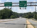 File:2020-07-05 15 25 35 View west along Maryland State Route 927 (Montrose Road) at the exit for Park Potomac Avenue in Potomac, Montgomery County, Maryland.jpg