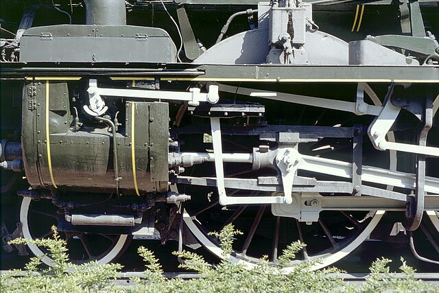 Oscillating poppet valve on one of Chapelon's rebuilt 4-6-2 locomotives.