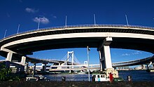 Spiral loop, west of Rainbow Bridge in Tokyo, Japan. 3 Chome Kaigan, Minato-ku, Tokyo-to 105-0022, Japan - panoramio (3).jpg