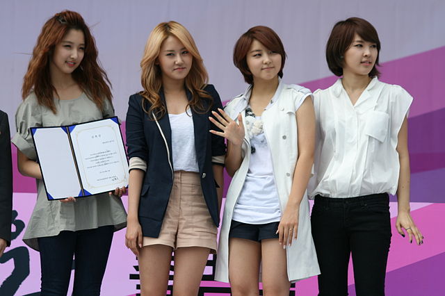 4Minute at the DiGi Live K-Pop Party on January 13, 2011.
