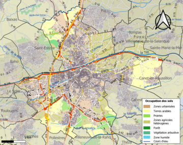 Perpignan: Geschiedenis, Geografie, Demografie