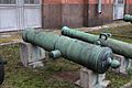 Ствол 6 фунтовой (95 мм) - 1 пудовой (203 мм) датской пушки-гаубицы. Бронзовый, масса 3920 кг. Отлит в 1701 году.