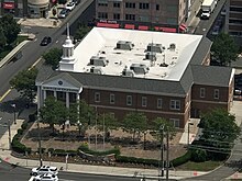 Edgewater Borough Hall on River Road