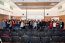 Group photo at Wikipedia Weekend (December 2015)