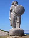 A Coruña - Parque de la Torre, escultura de Breogán.JPG