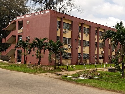 Abisogun Leigh Science Building, for the Lagos State University's Faculty of Science
