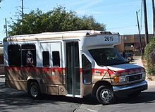 One of ABQ RIDE's paratransit vehicles. Abqride paratransit vehicle.jpg