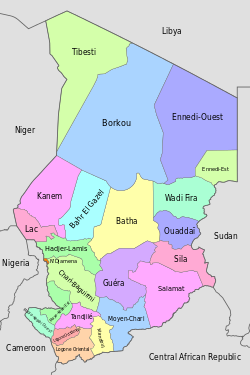 Tsjad: Naturgeografi, Demografi, Historie