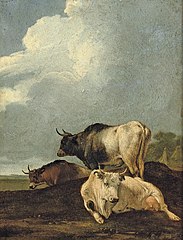 Cows in a meadow