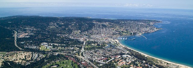 Image: Aerial view   Monterey CA (cropped)