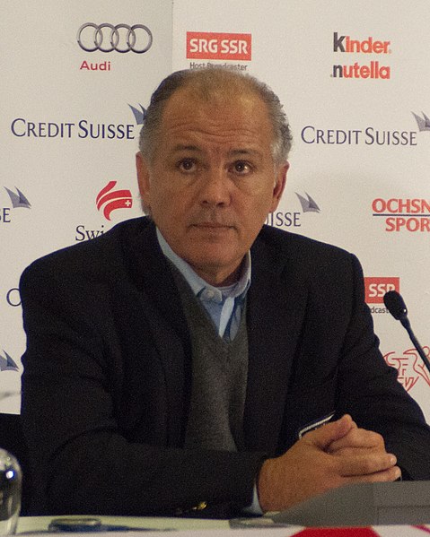 Sabella during a press conference in 2012