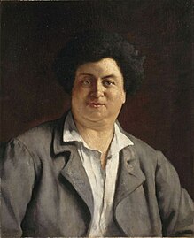 Alexandre Dumas père (1878), huile sur toile, Versailles, musée de l'Histoire de France.