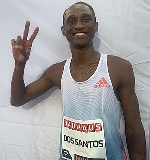 <span class="mw-page-title-main">Alison dos Santos</span> Brazilian hurdler