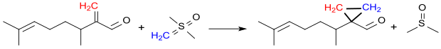 Synthesis of alkenylcyclopropanecarbaldehydes as fragrances