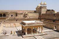 Amer Fort, Inner courtyard, India.jpg