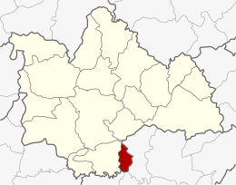 District de Rong Kham - Carte
